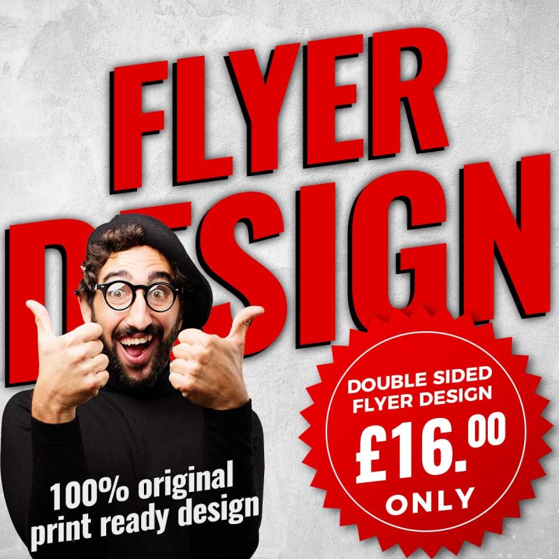 Double Sided A5 flyer design